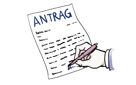 Icon Antrag erstellen