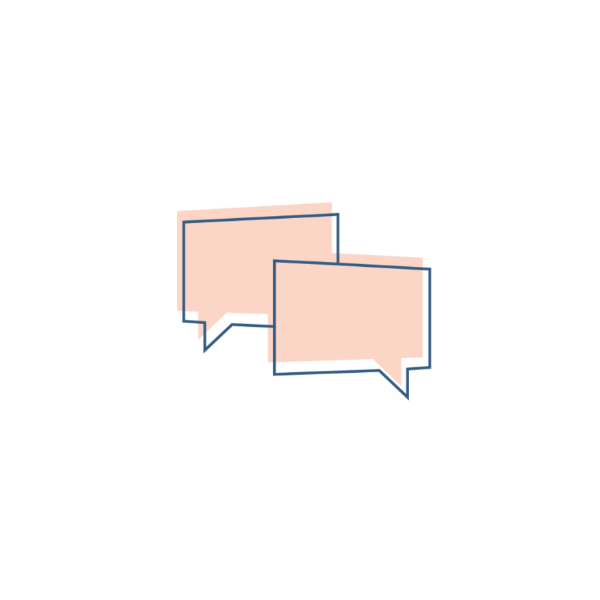 Sprechblasen-Symbol: Die Grünenthal-Stiftung im Dialog